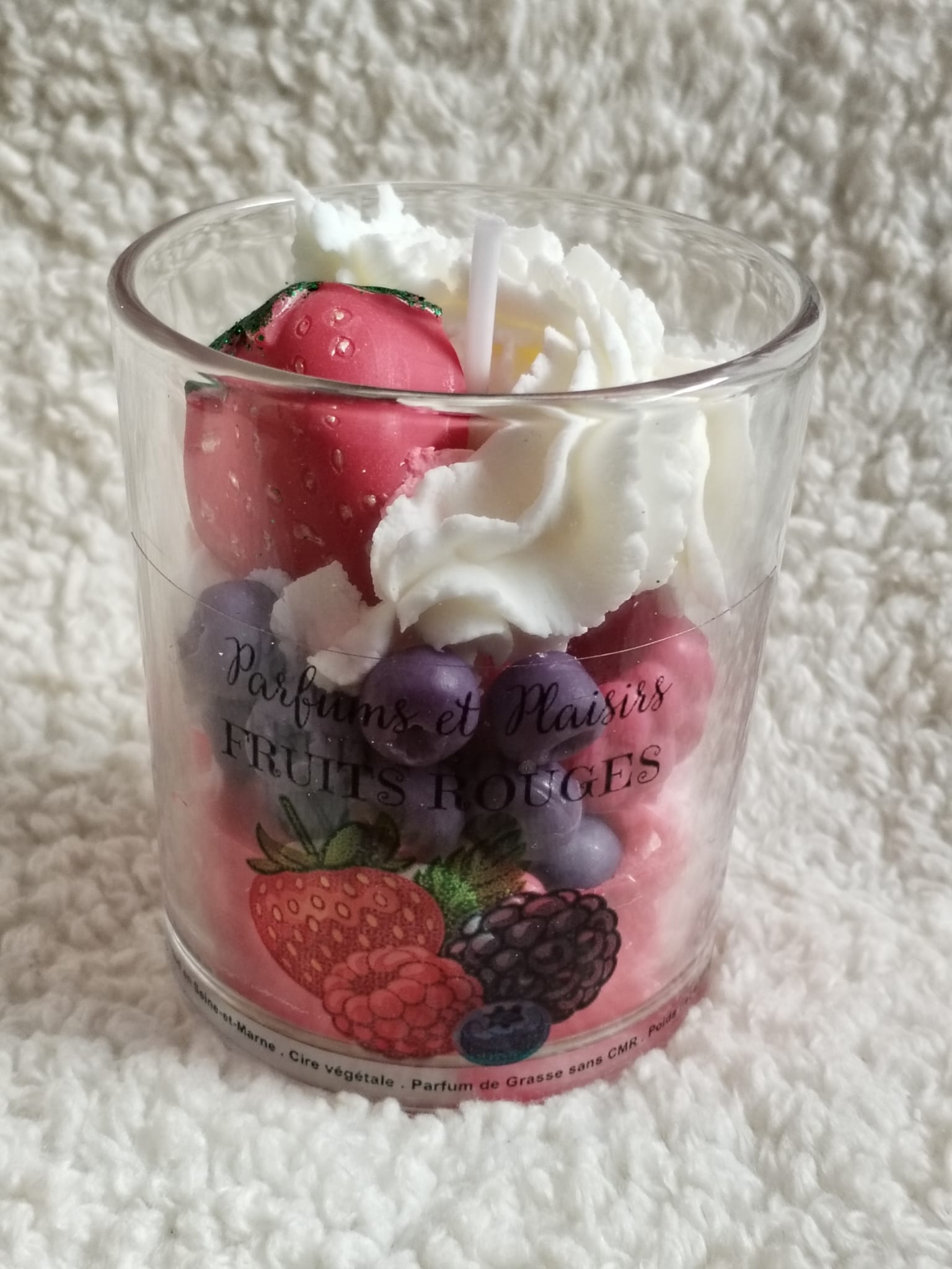 Bougie - Fruits rouges