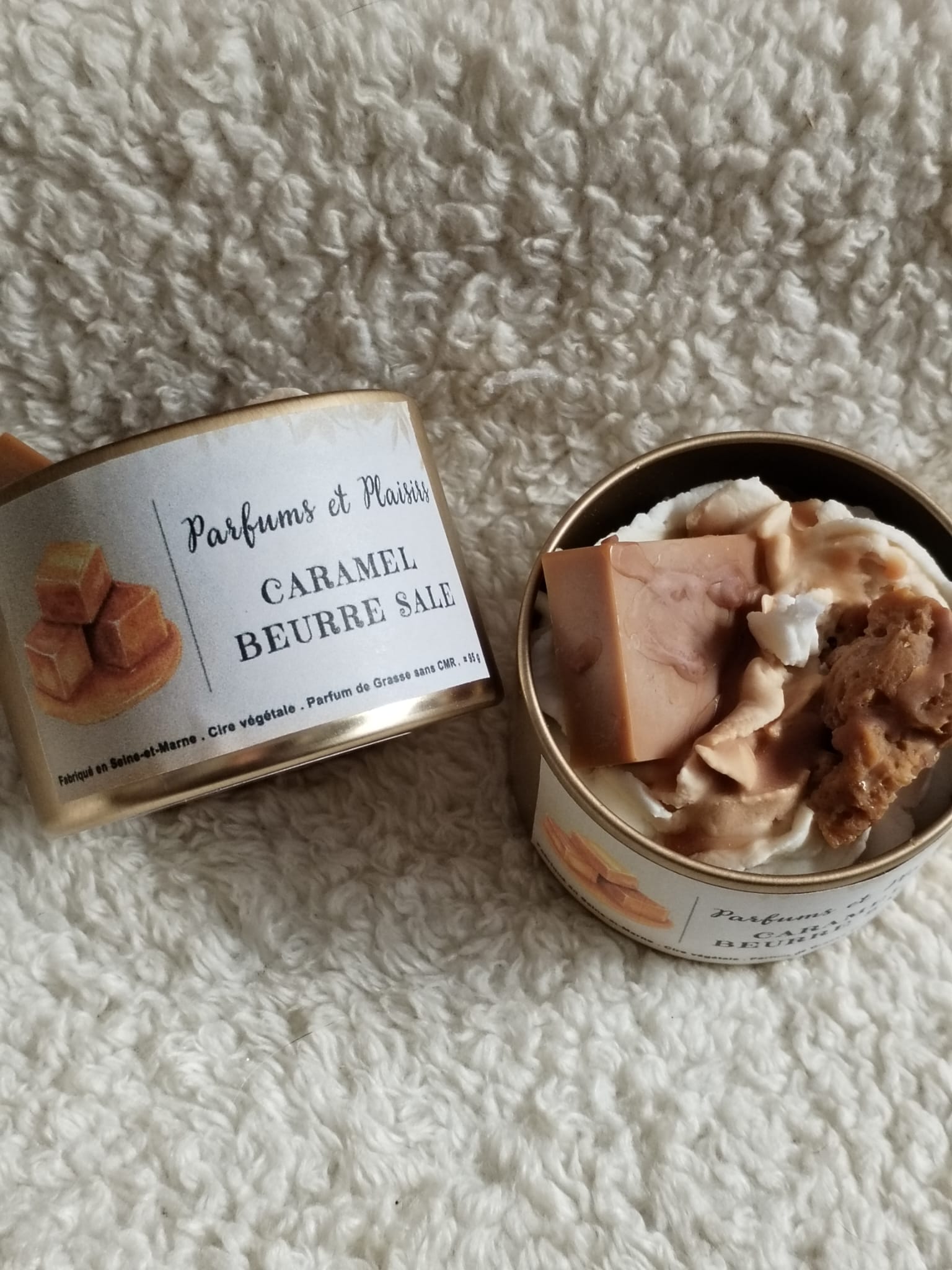 Bougie - Caramel beurre salé