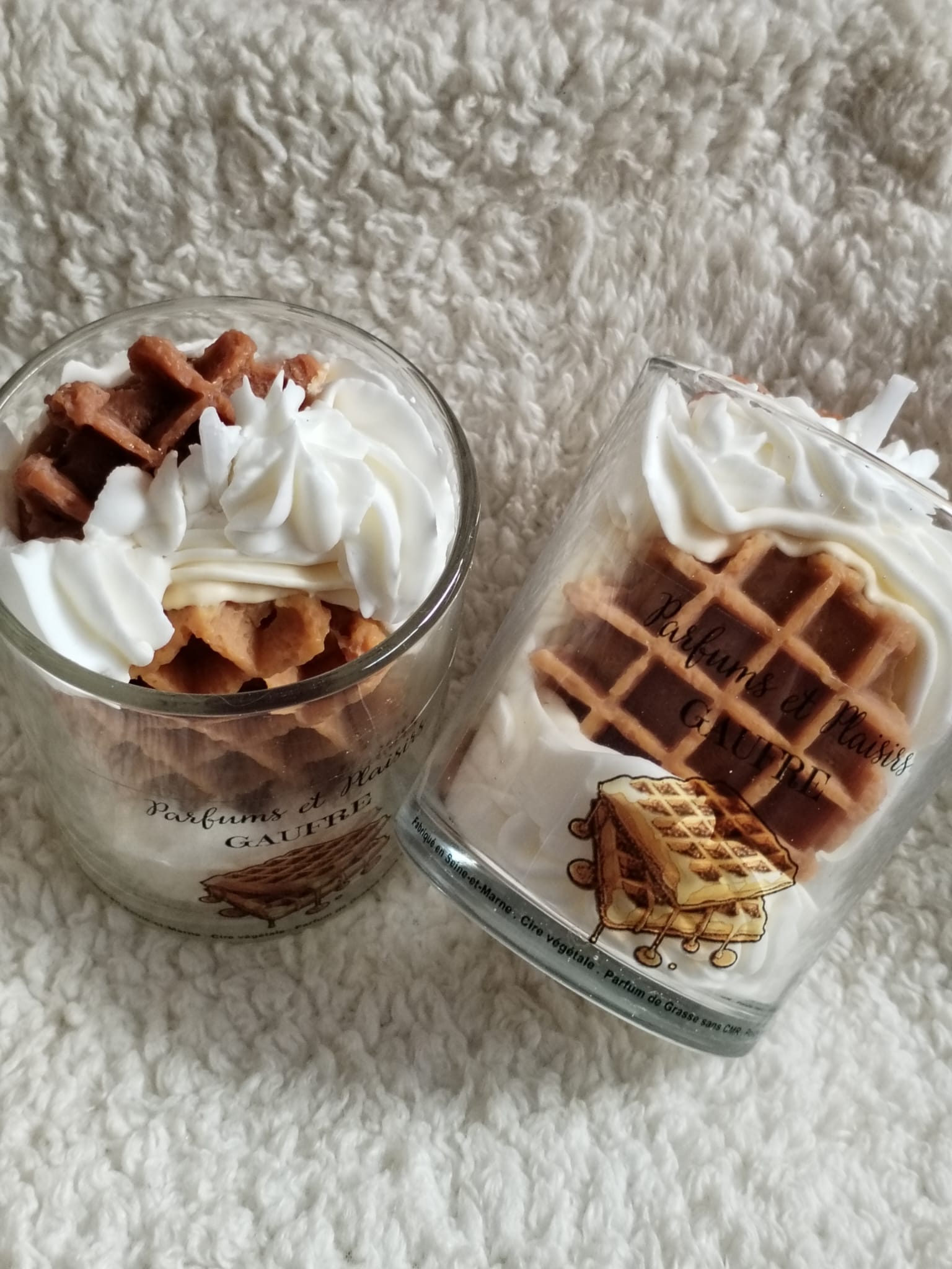 Bougie - Gaufre