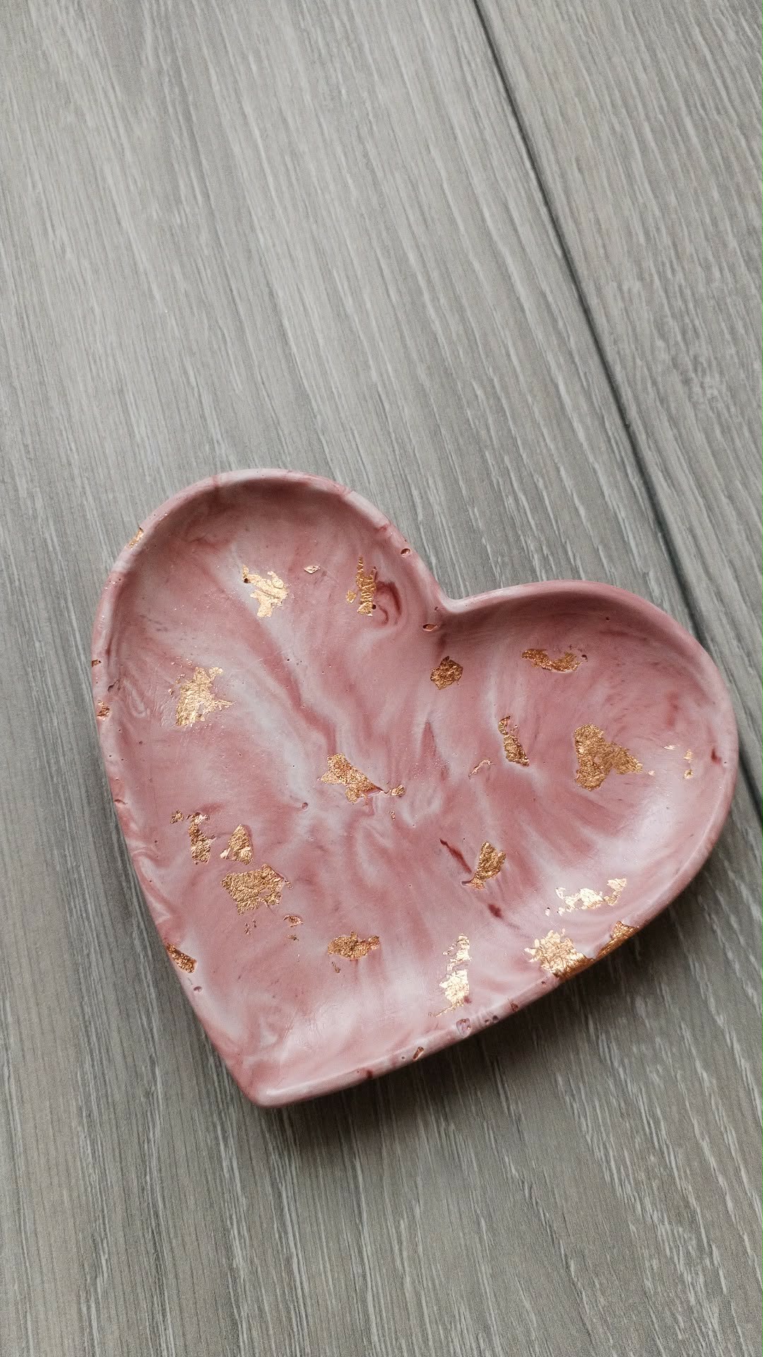 Coupelle coeur rose 