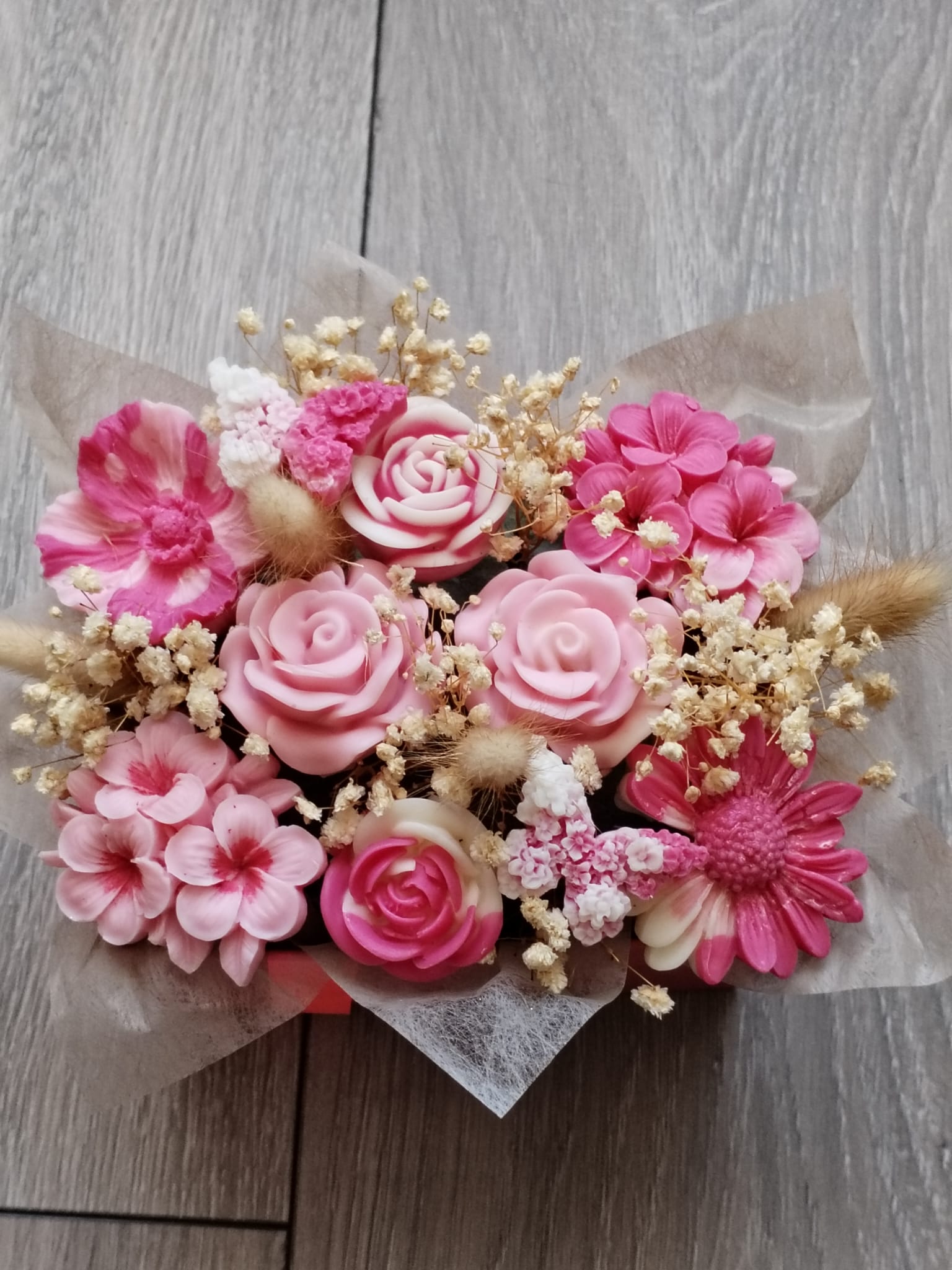 Bouquet de roses - Taille XL
