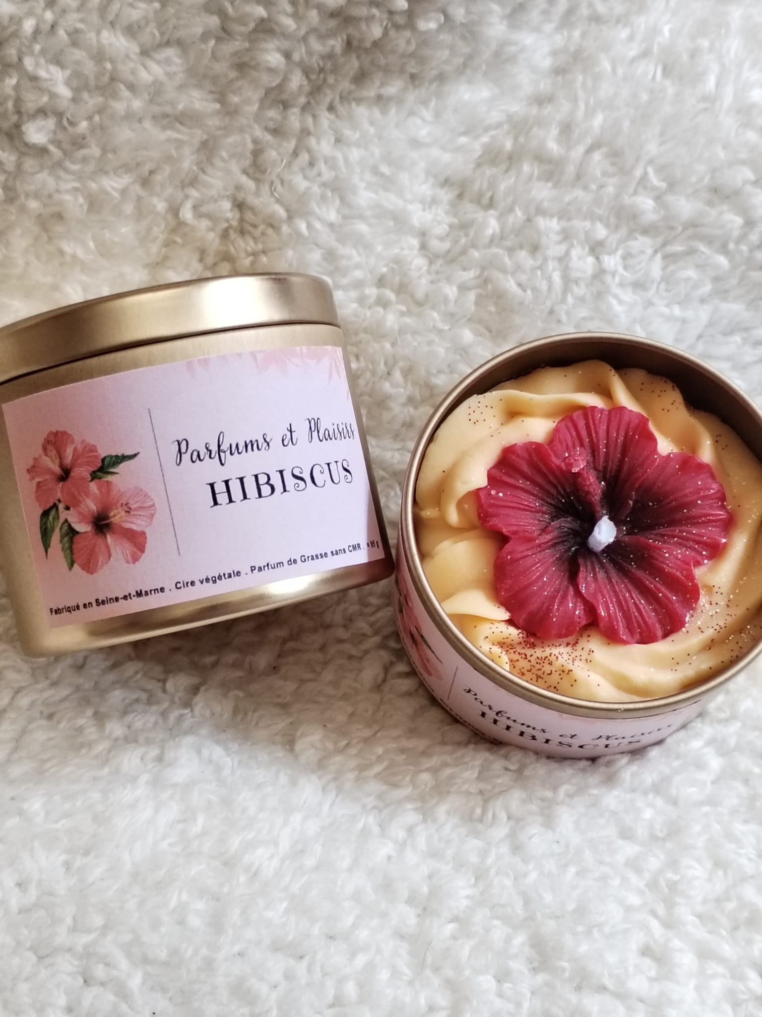 Bougie - Hibiscus