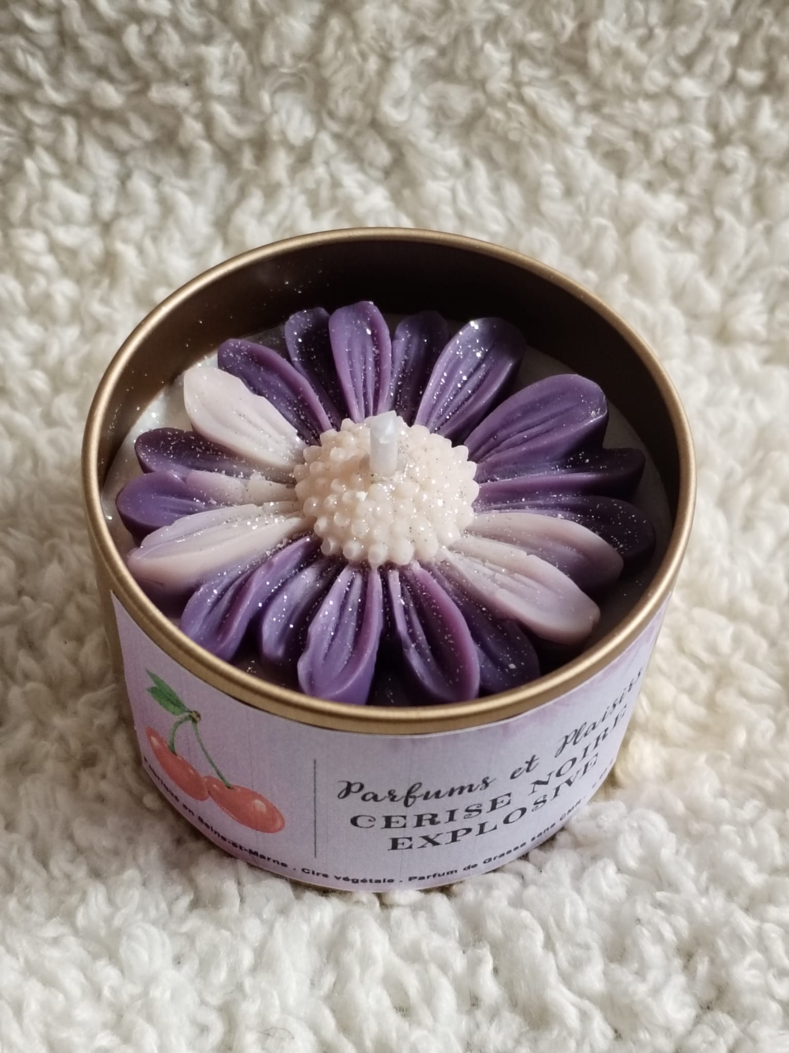 Bougie - Cerise noire explosive