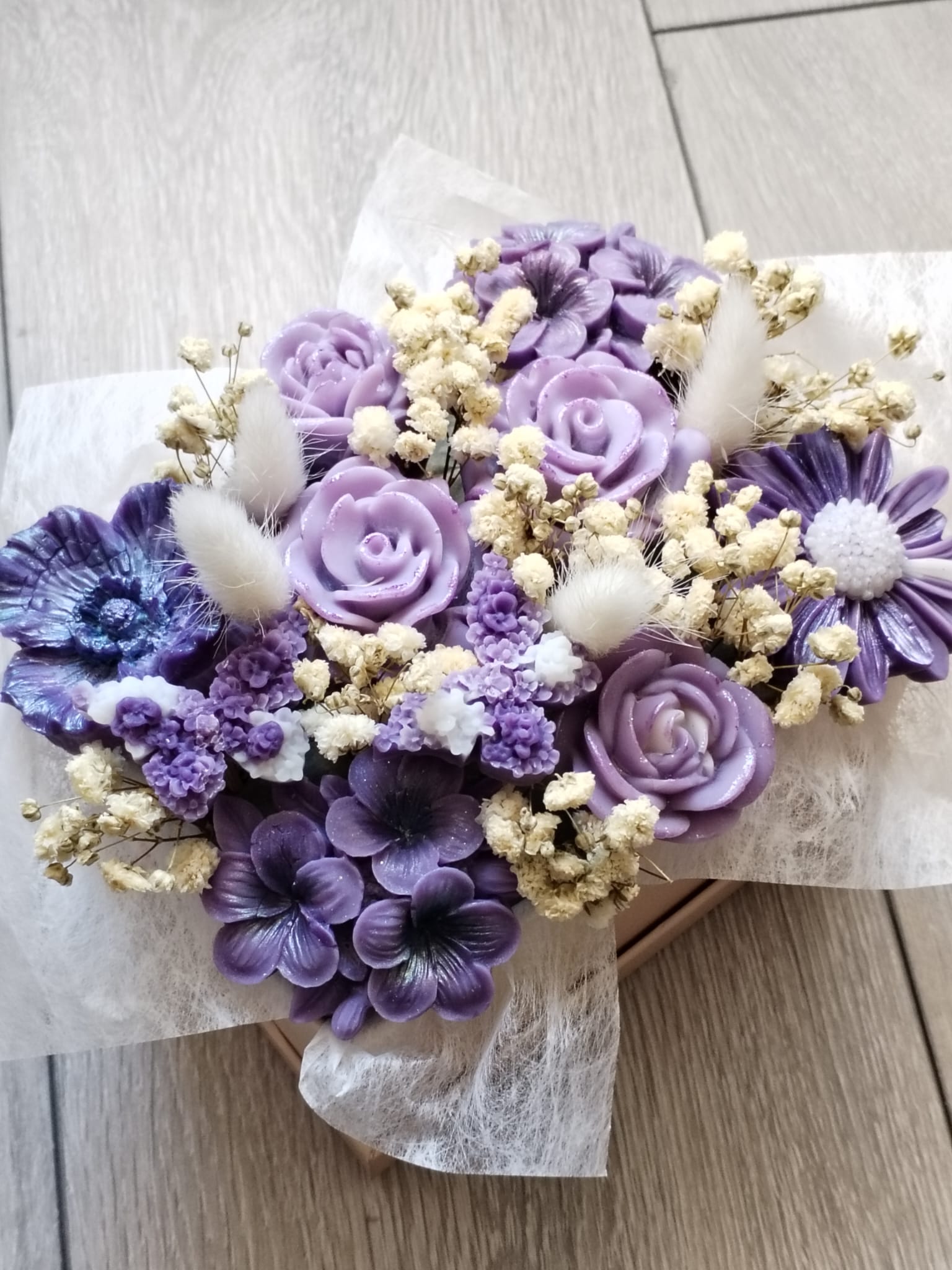 Bouquet violet - Taille XL