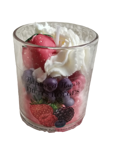 Bougie - Fruits rouges