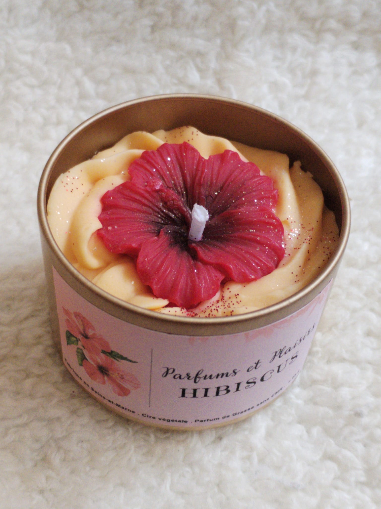 Bougie - Hibiscus
