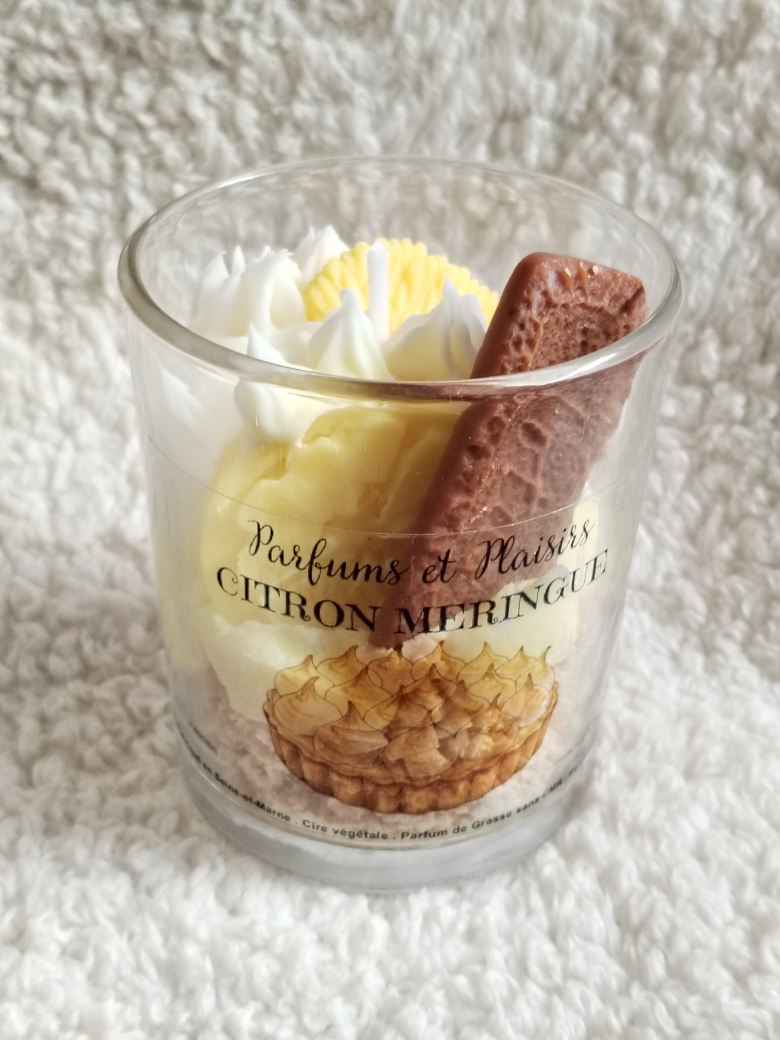 Bougie - Citron meringue