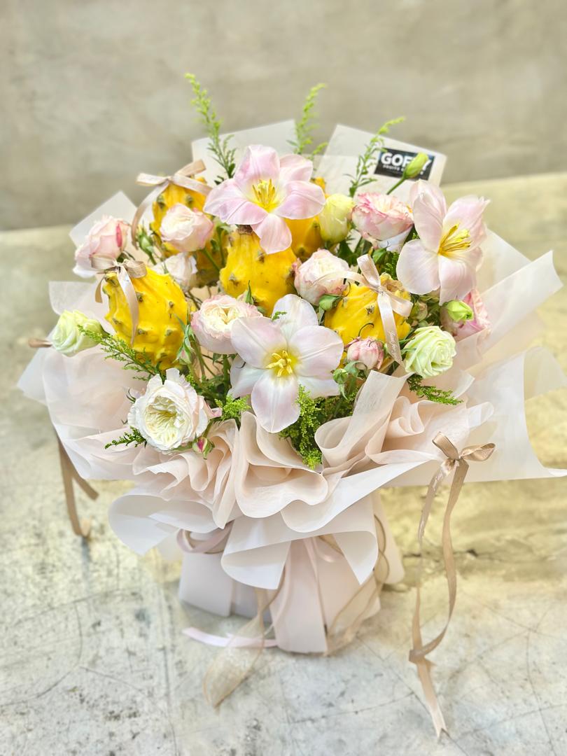 Golden Blossom Flower