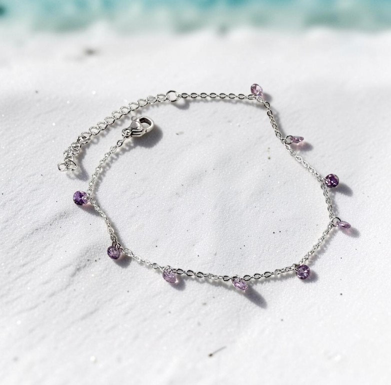 Bracelet cheville Mia