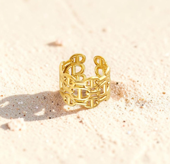 Bague Dorée Bohème