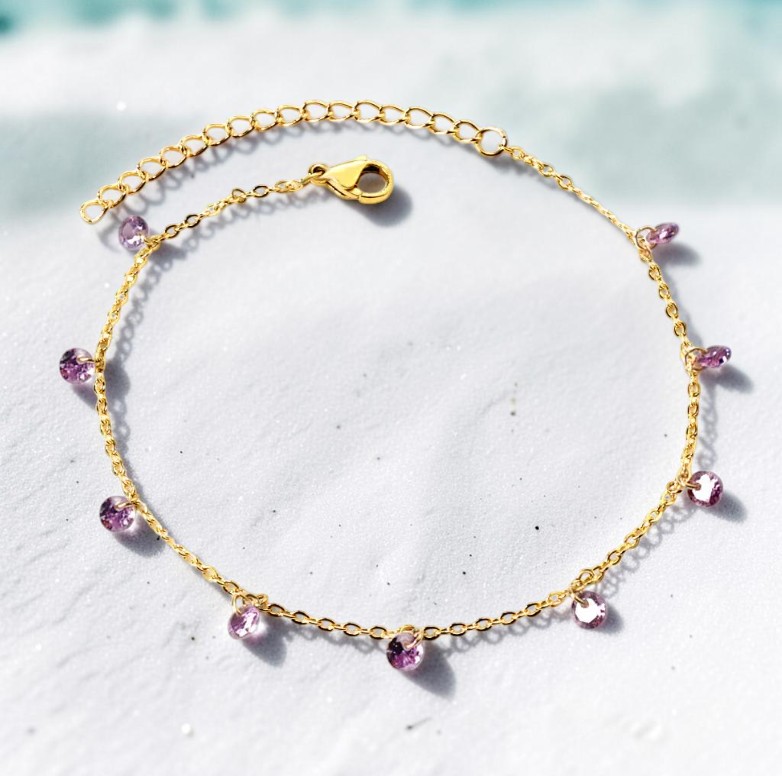 Bracelet cheville Mia