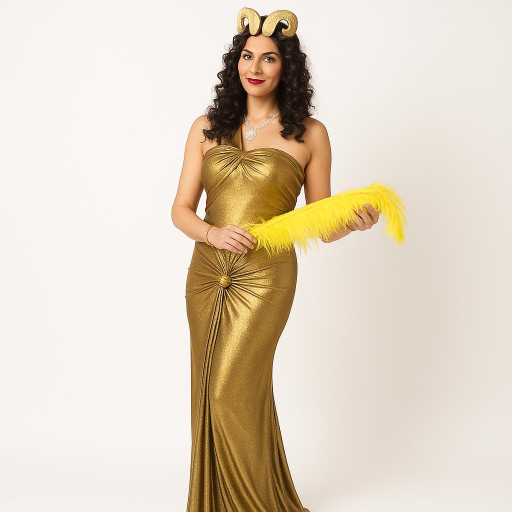 Sridevi Hawa Hawai Golden Costume