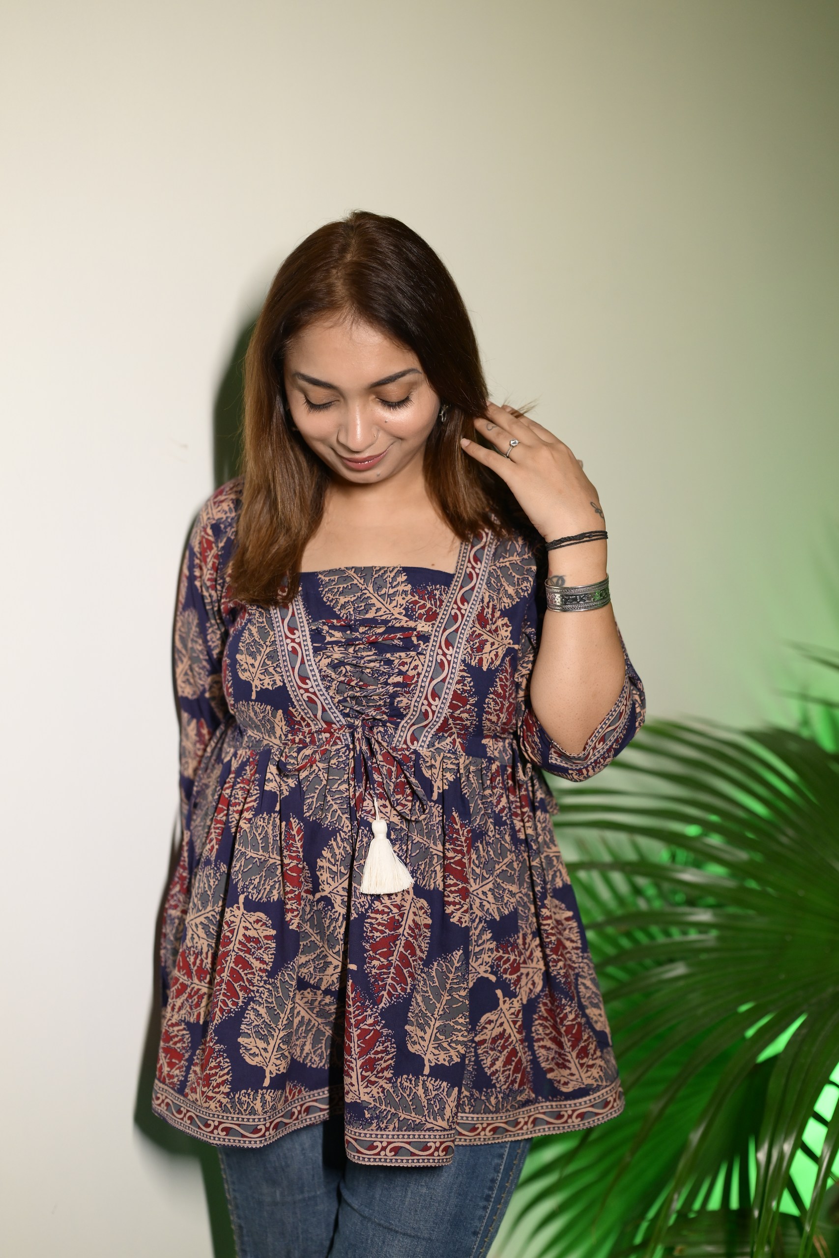 Organic Leaf Frock