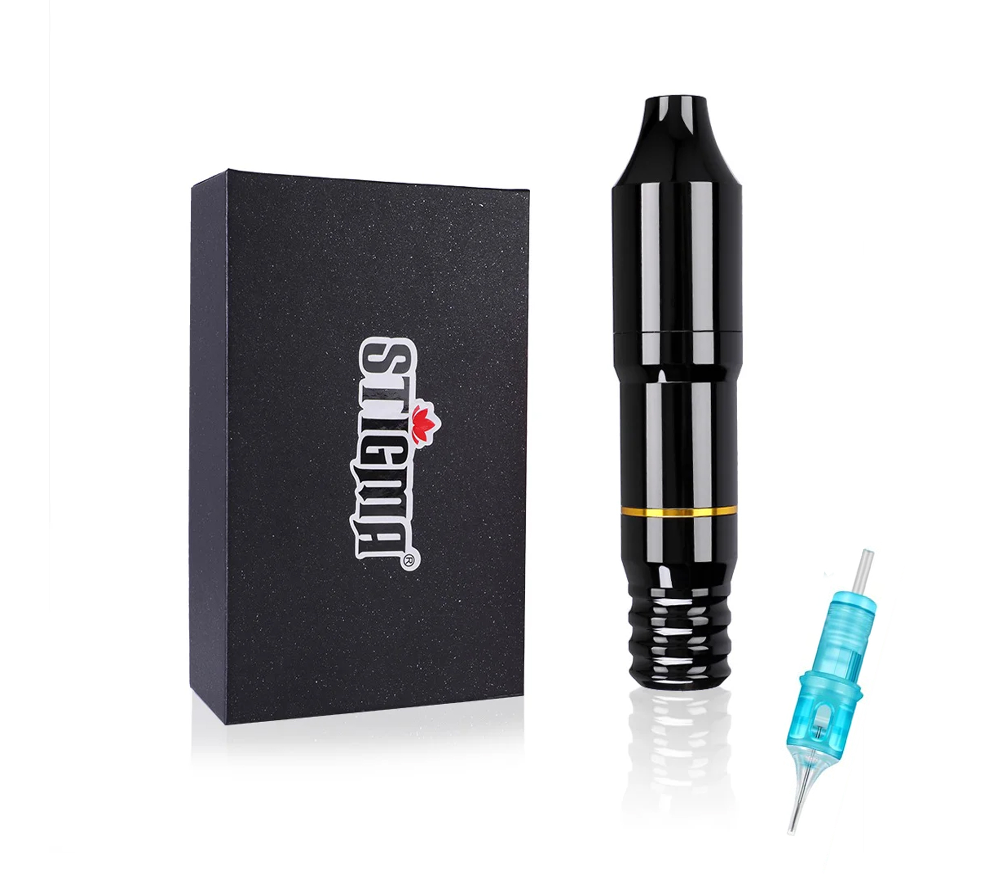 Máquina de Tatuagem Stigma Pen DC Aluminio Micro Stetic Filter