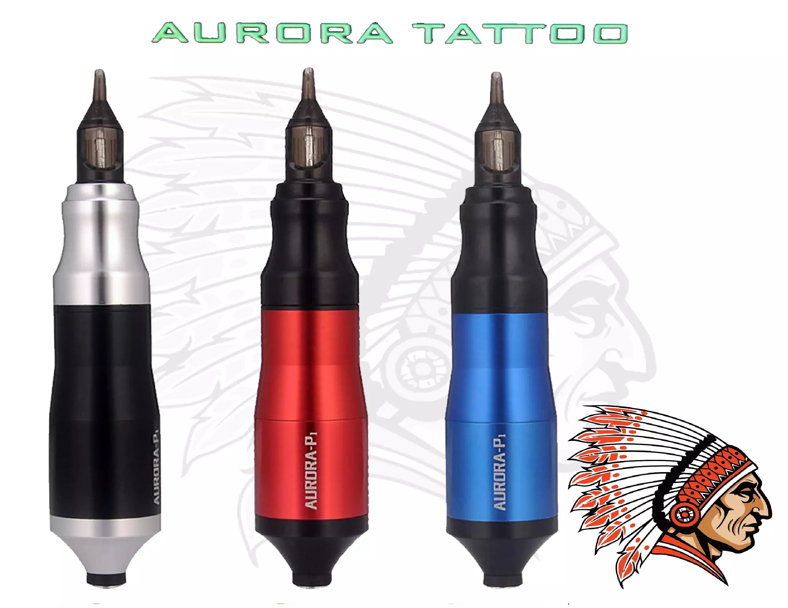 Maquina Tatuagem Caneta Pen Aurora P1 Hibrida