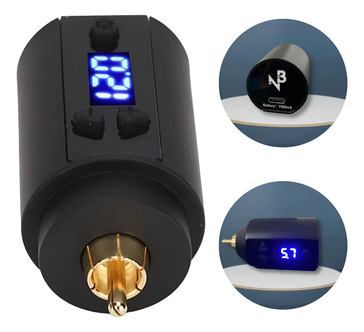 Fonte Powerbank NB Bateria Recarregável 1500mAh Super Portátil