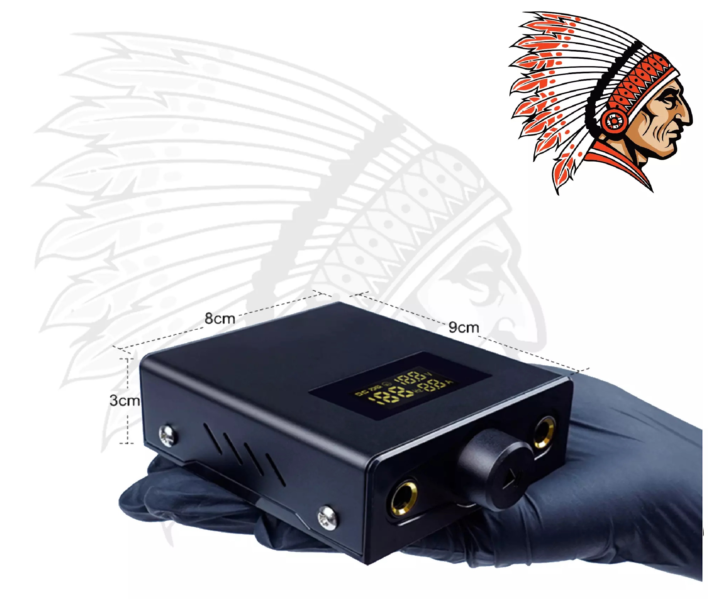 Fonte Tatuagem Thunderlord Digital Pedal Continuo Integrado 2A