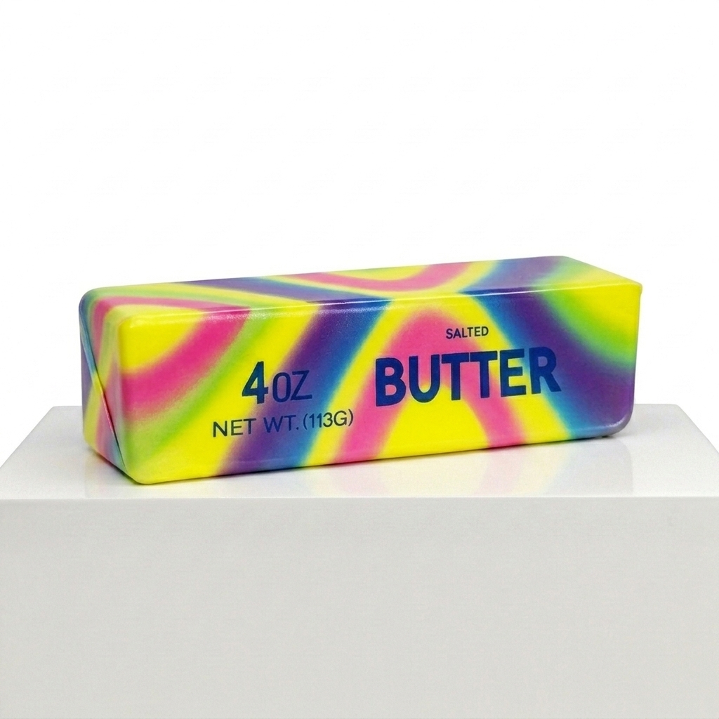 Rainbow Butter Squishy Fidget Toy