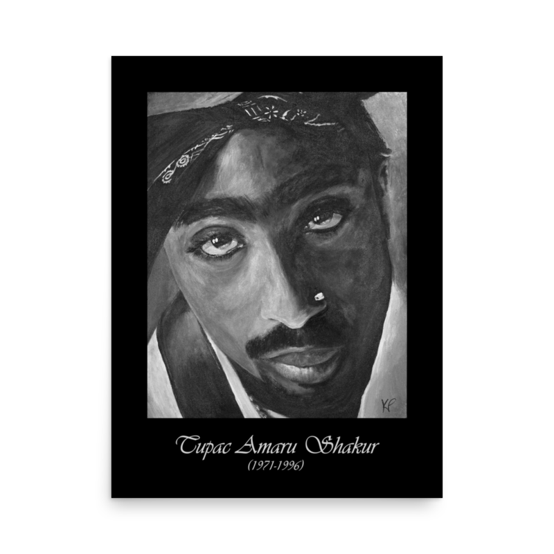 Shakur Poster (Premium Luster)