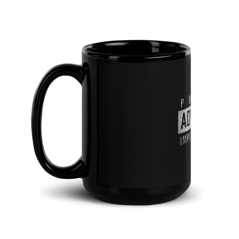 'Poetic Adversary' (Glossy) Mug