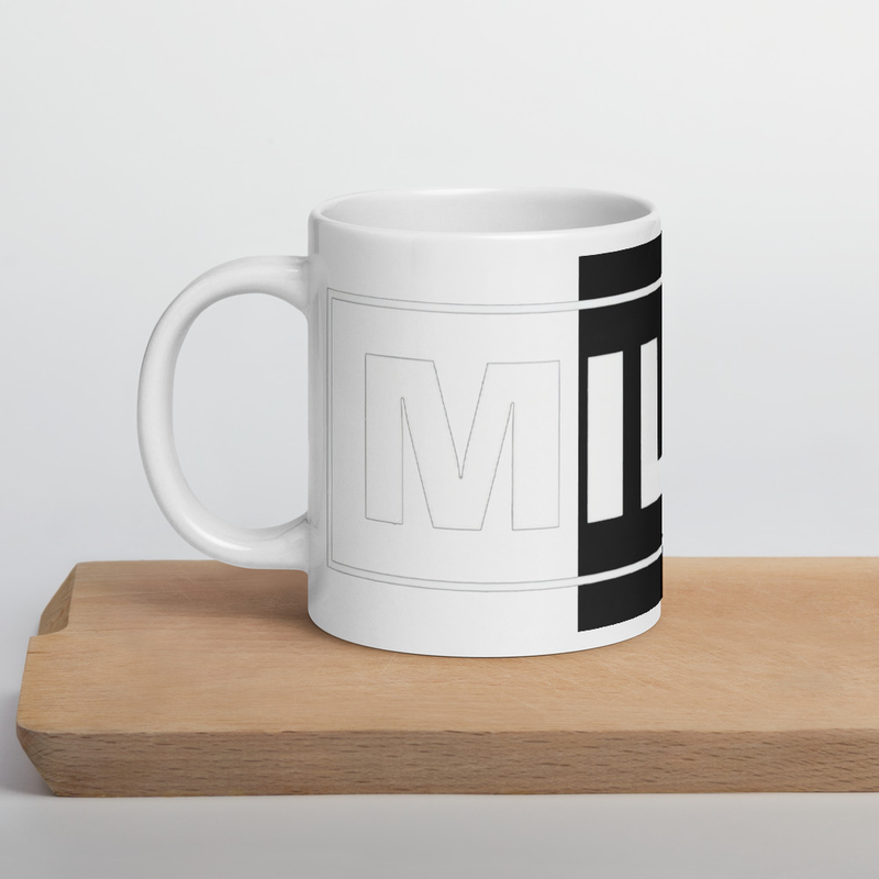 'MILKY' (Glossy) Mug
