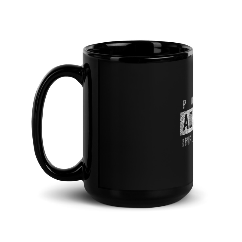 'Poetic Adversary' (Glossy) Mug