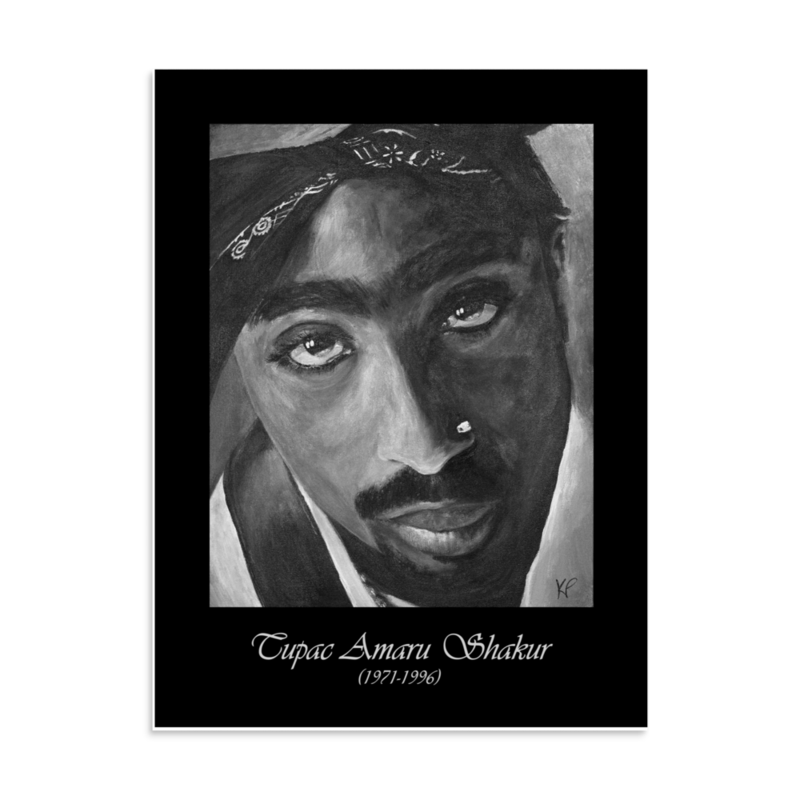 Shakur Poster (Premium Luster)