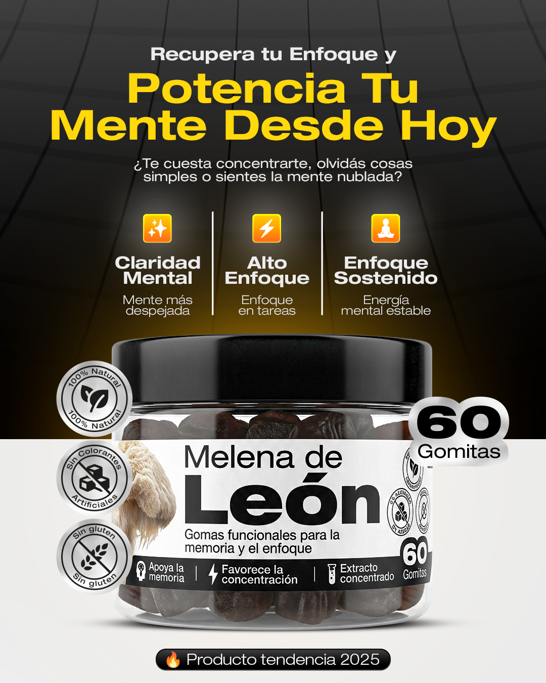 Gomas Melena de León