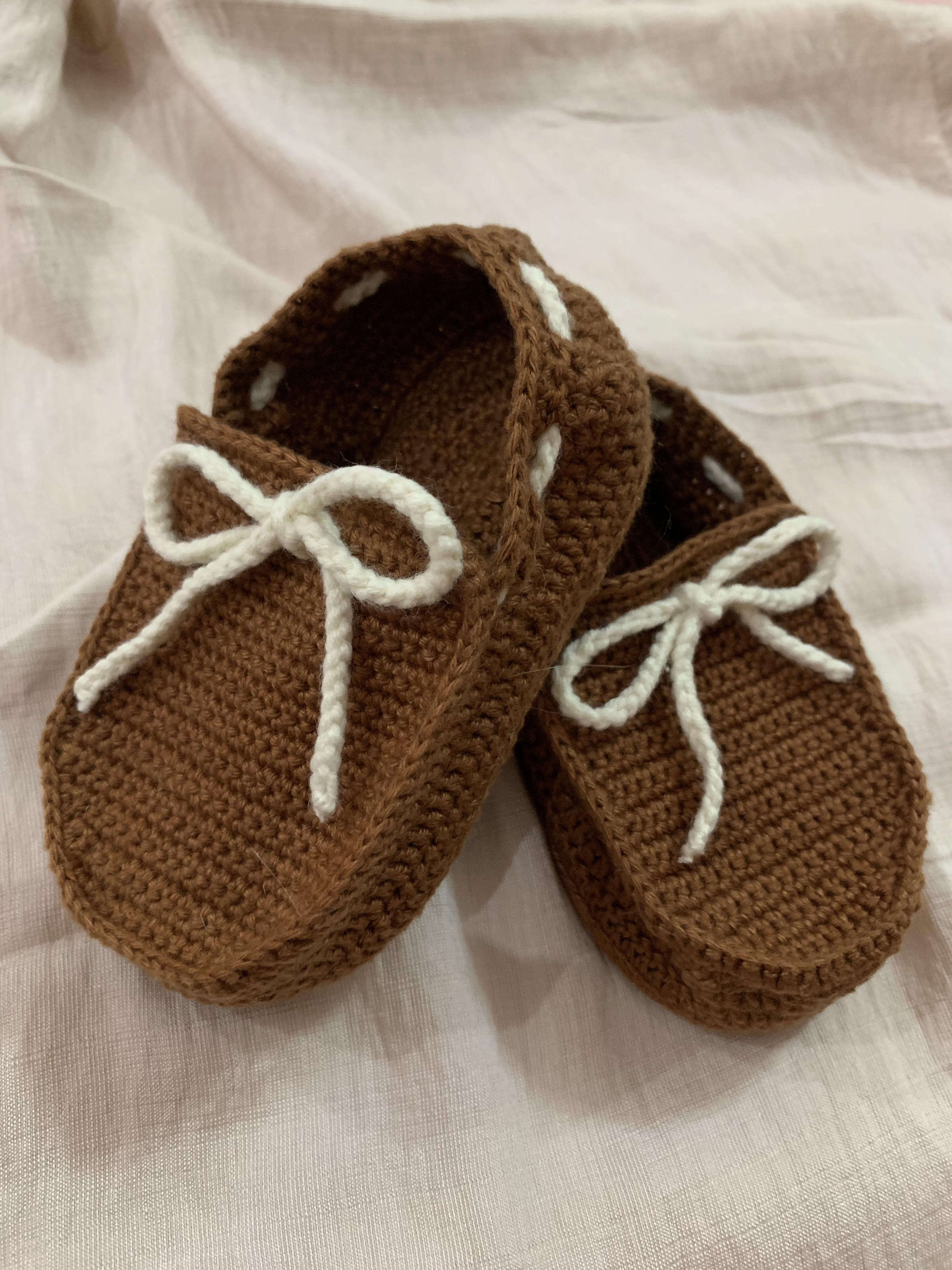 Sapatinhos de Crochê Infantil