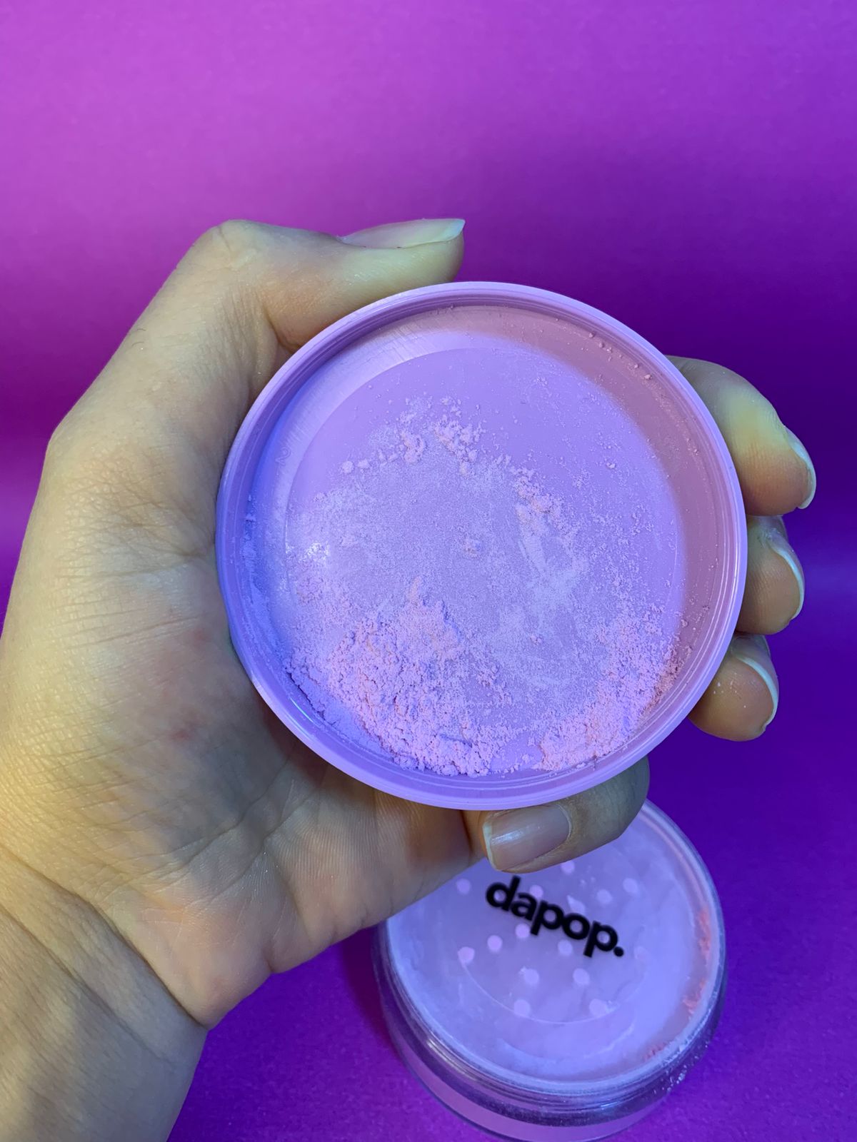 Pó Solto Facial Lilás - DAPOP