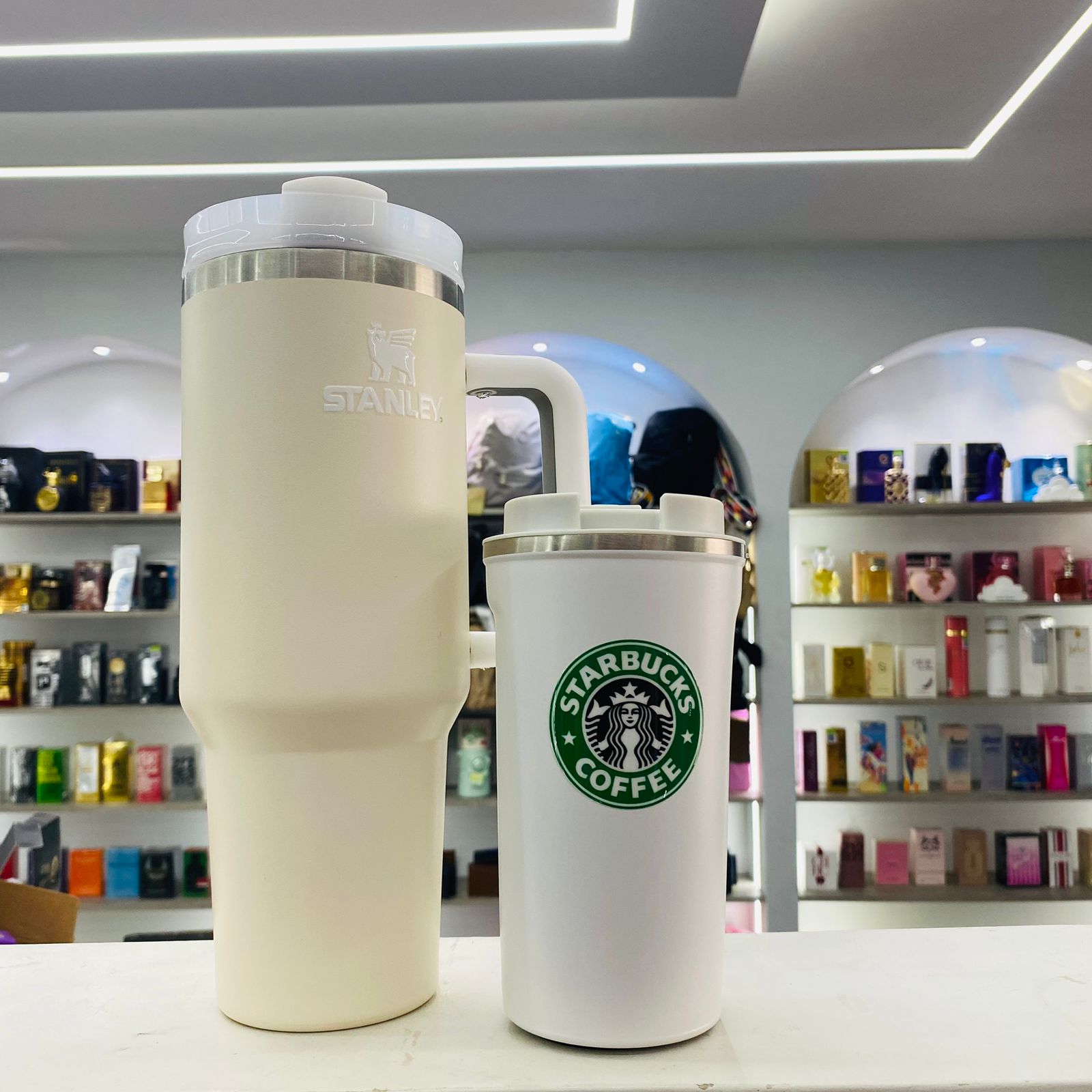 🥤🛒COMBO TERMO STANLEY + STARBUCKS.