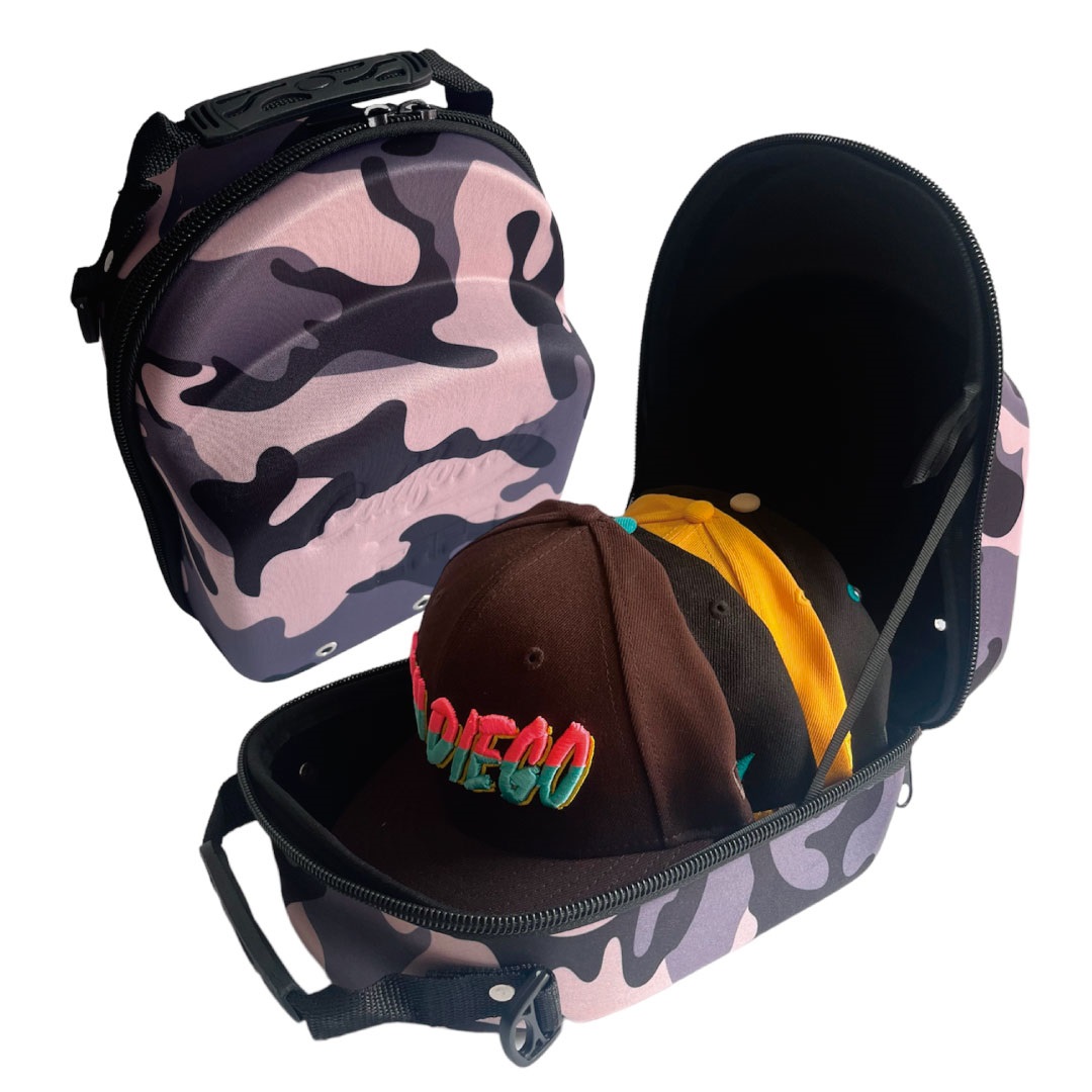🛒🧢Bolso Porta Gorras Manos Libre Estampado.