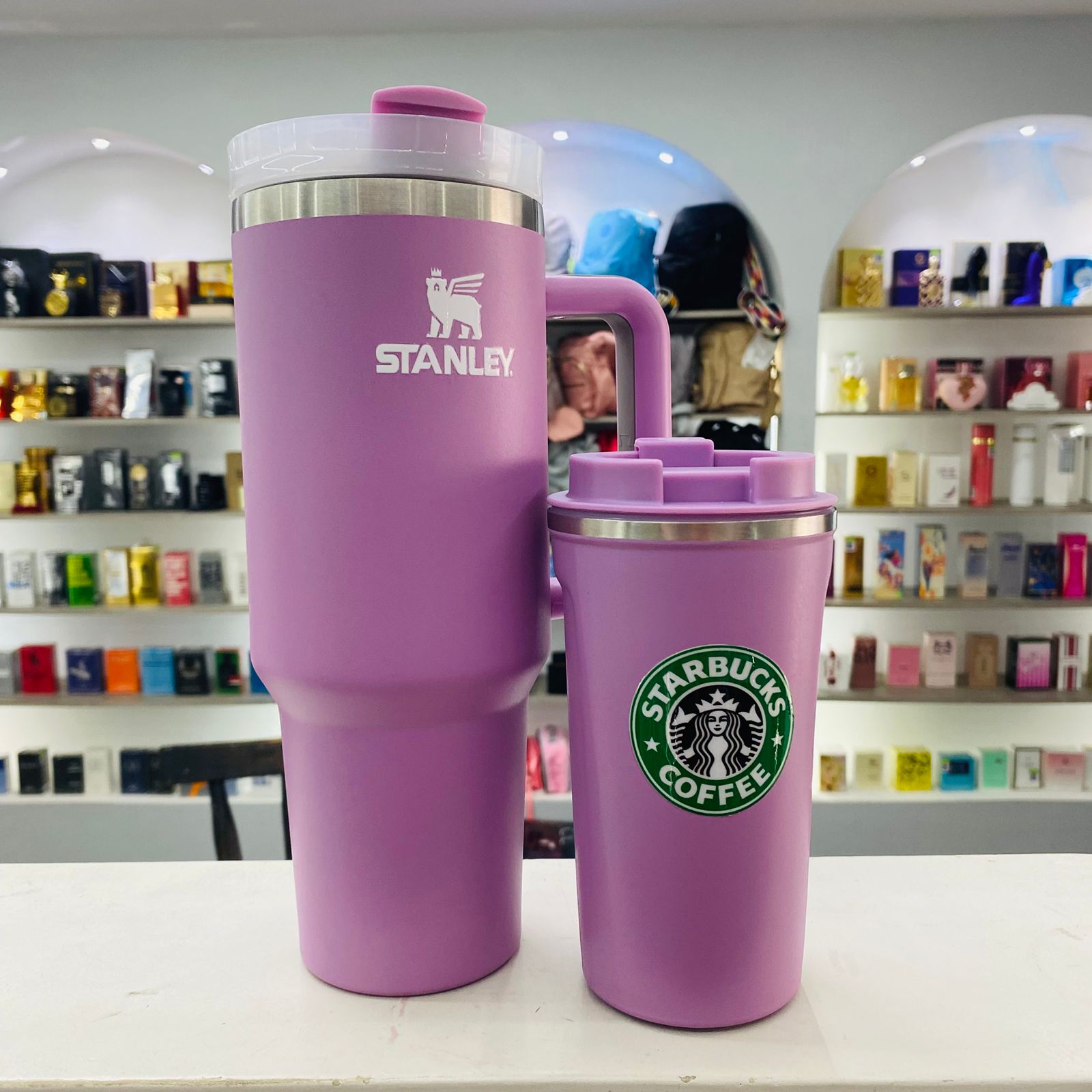 🥤🛒COMBO TERMO STANLEY + STARBUCKS.