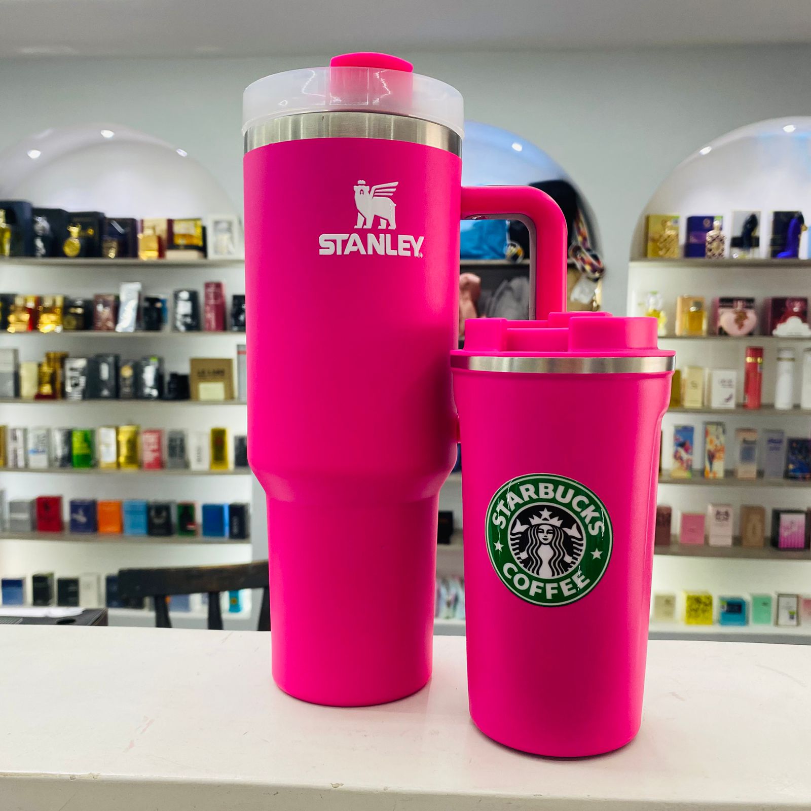 🥤🛒COMBO TERMO STANLEY + STARBUCKS.