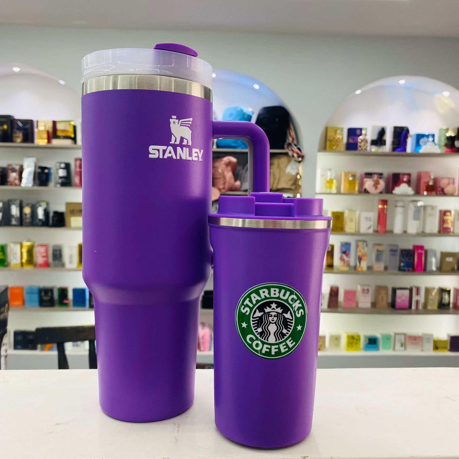 🥤🛒COMBO TERMO STANLEY + STARBUCKS.
