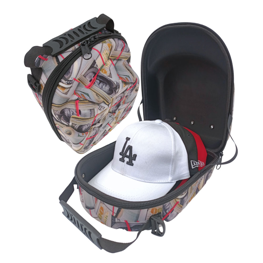 🛒🧢Bolso Porta Gorras Manos Libre Estampado.