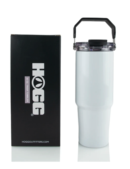 Custom sublimated 20oz and 30oz Tri-Sip Tumblers