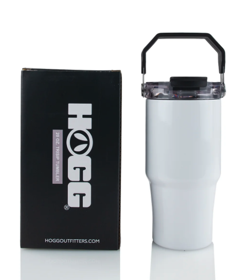 Custom sublimated 20oz and 30oz Tri-Sip Tumblers
