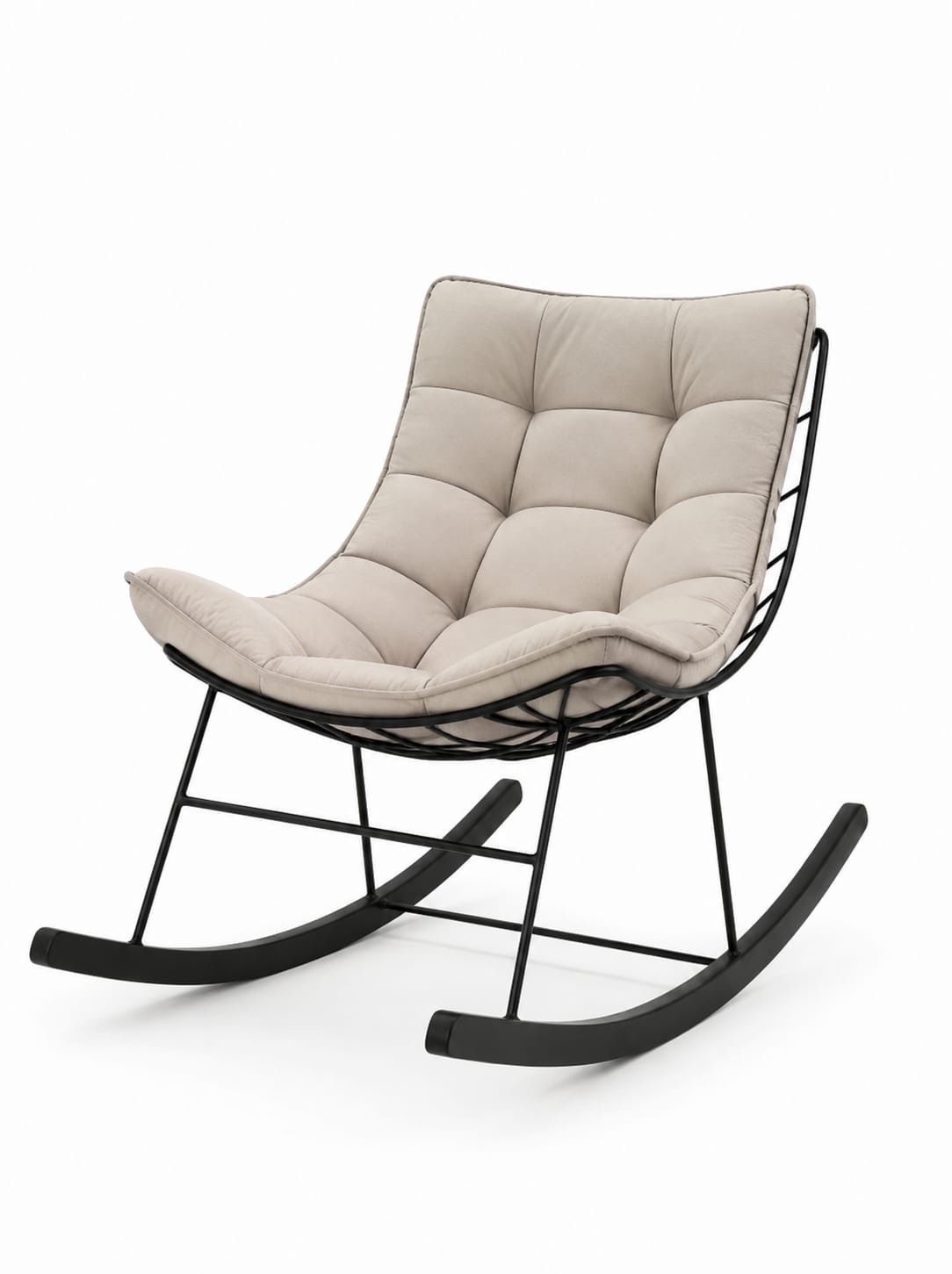 Modern Wire Rocking Chair