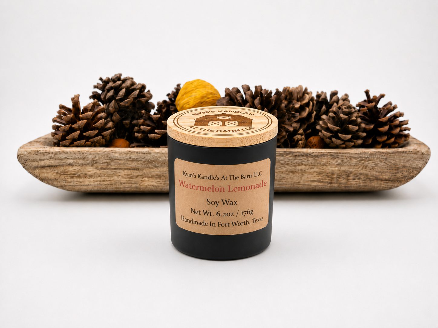 Watermelon Lemonade Soy Candle  6.2oz/176g
