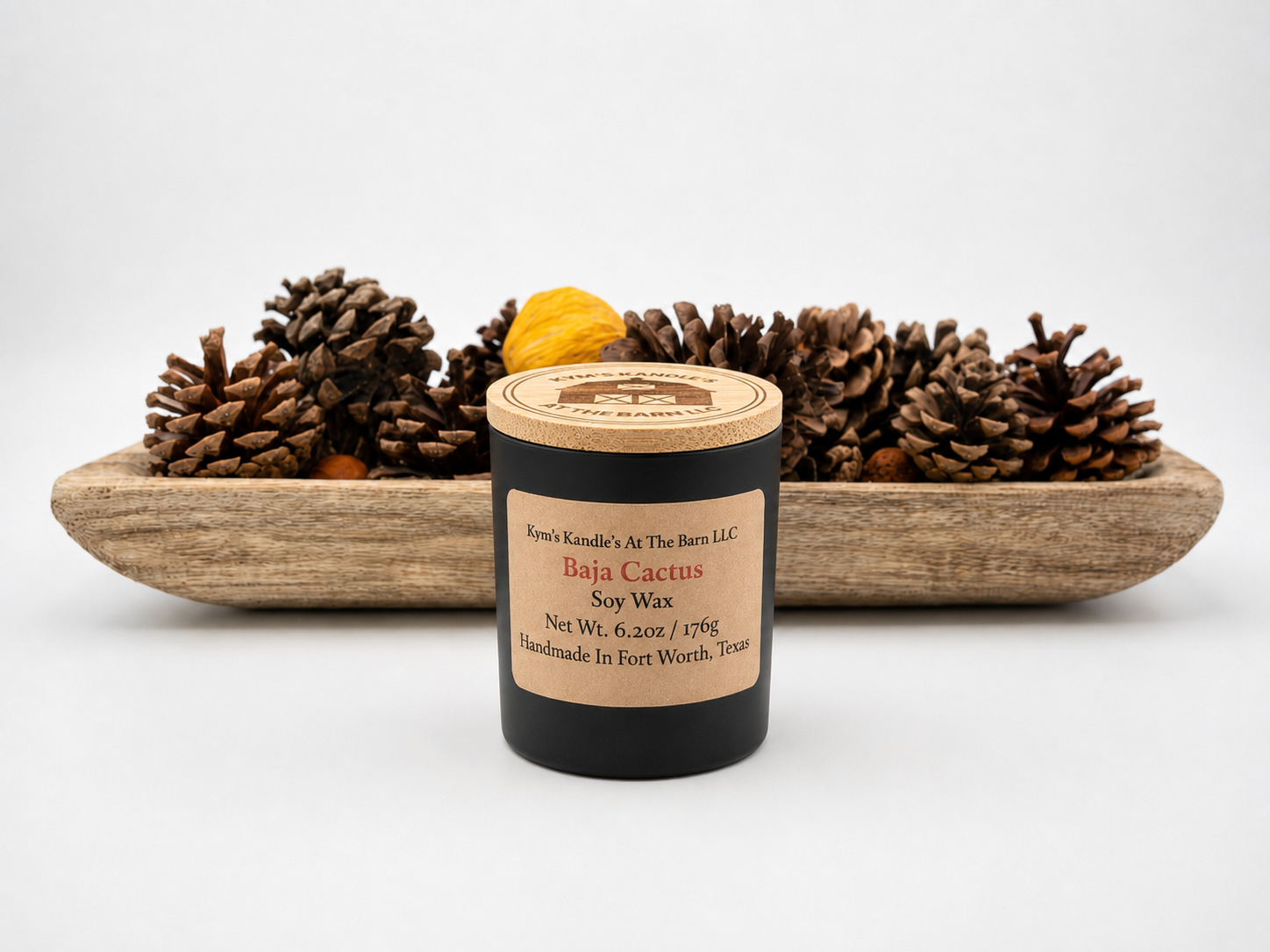 Baja Cactus Soy Wax Candle  6.2oz/176g