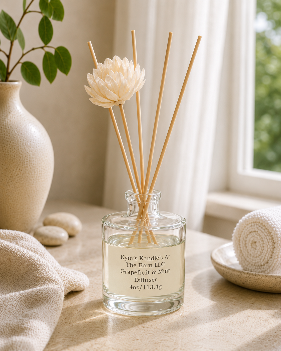 Grapefruit & Mint  Diffuser 4oz/113.4g