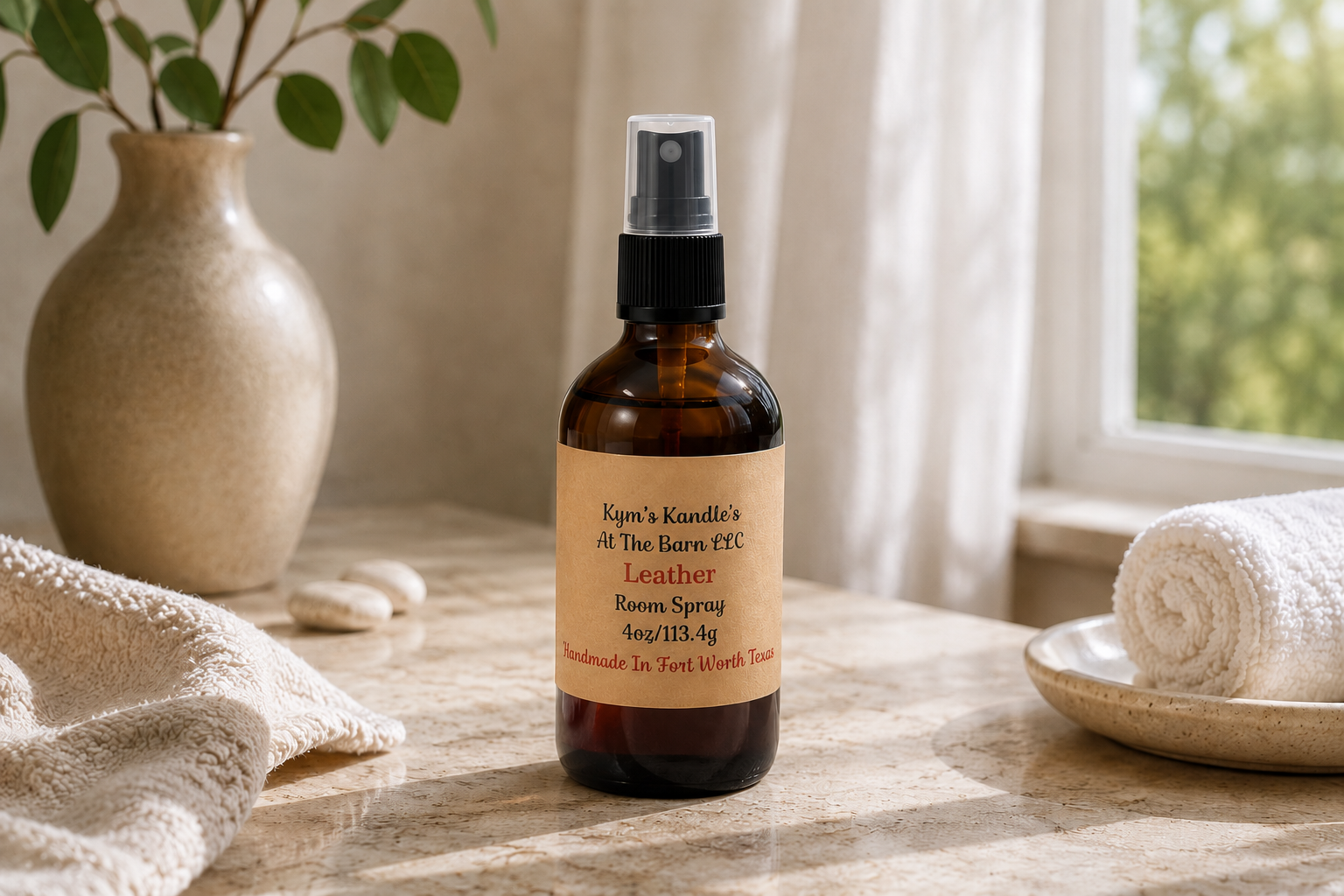 Leather  Room Spray 4oz/113.4g