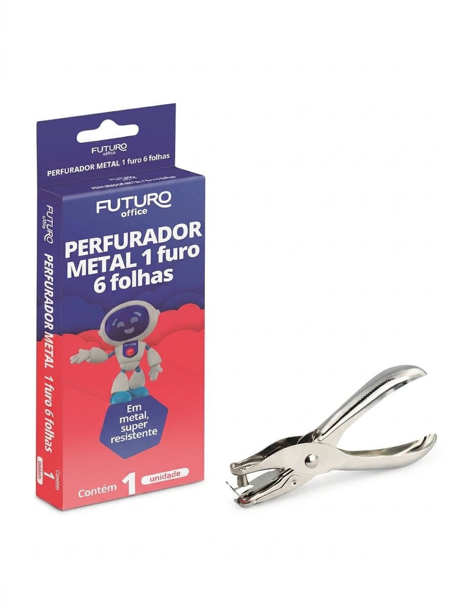 Perfurador de Metal 1 Furo
