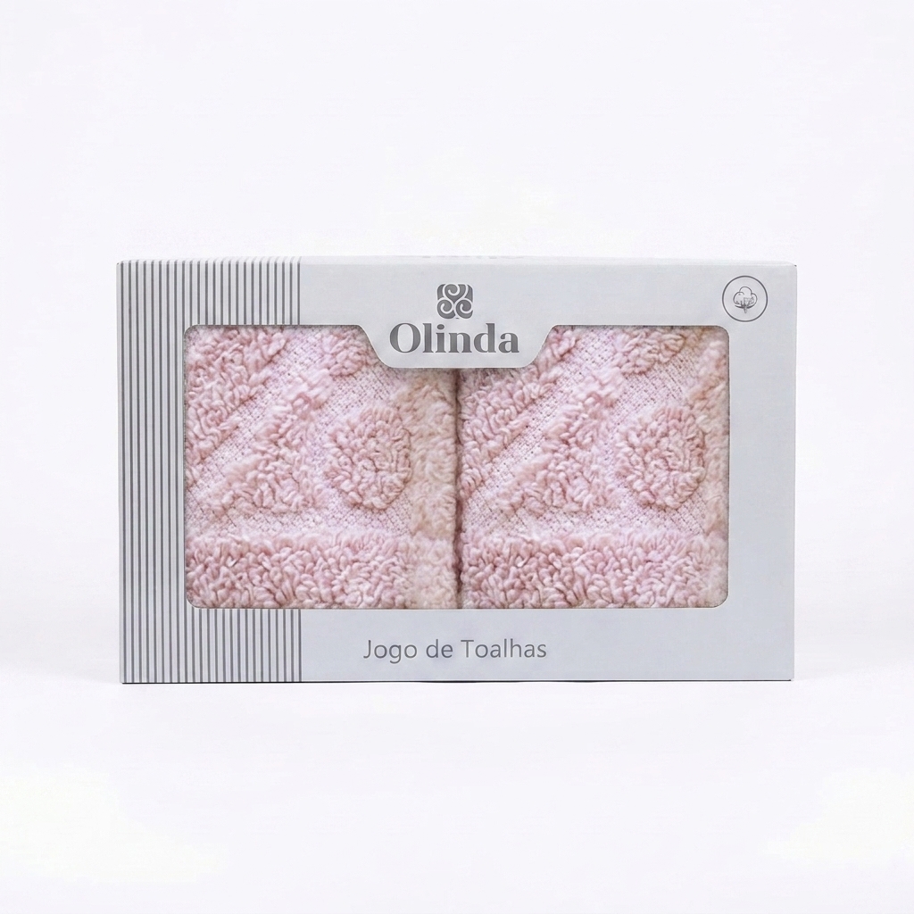Jogo de Toalhas Olinda 4 peças
