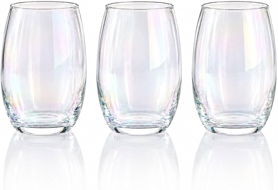 Conjunto de 03 Copos Gota Furta cor de 475ml