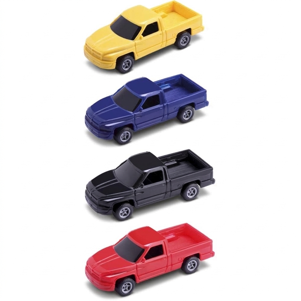 Kit 02 Mini Caminhonetes Rangers