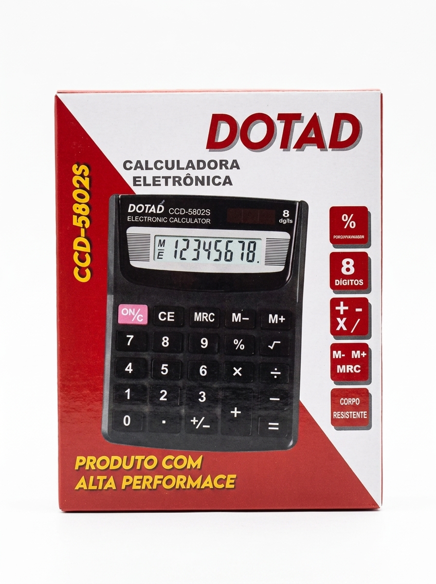 Calculadora Eletrônica DOTAD CCD-5802S