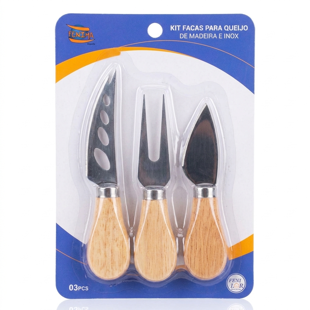 Kit Facas para Queijo
