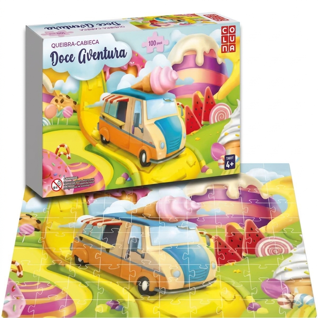 Quebra-Cabeça Doce Aventura